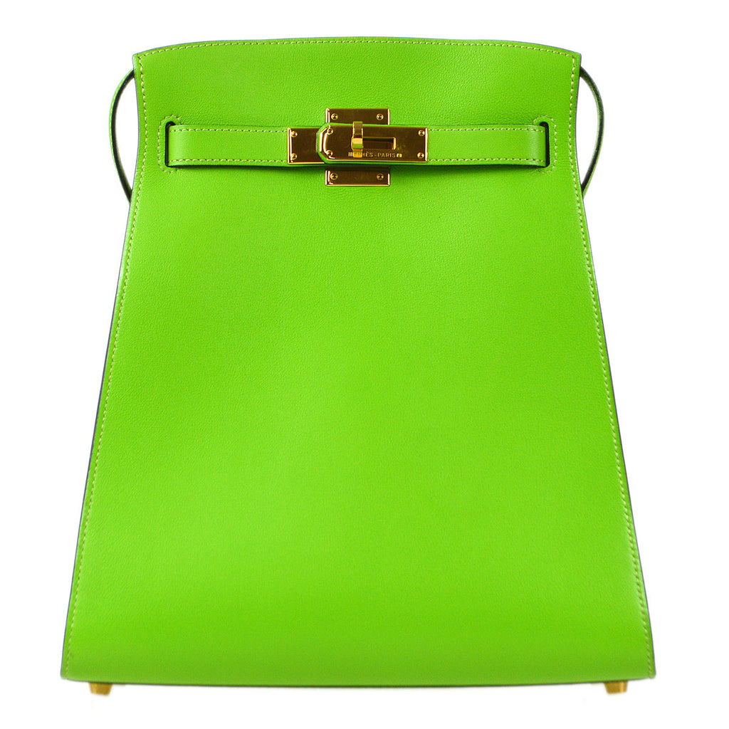 Hermes * 1995 Kelly Sport MM Apple Green Gulliver – AMORE Vintage Tokyo