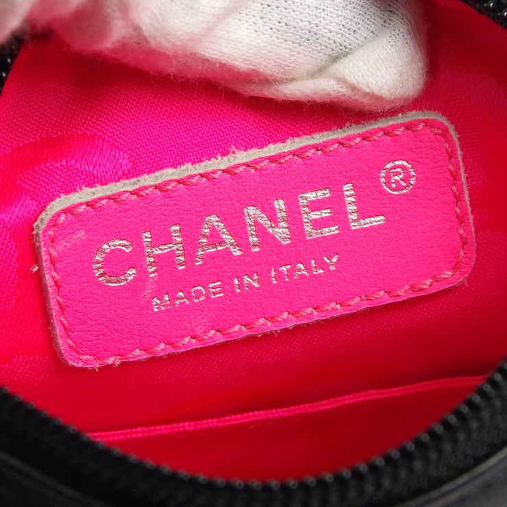 CHANEL Cambon Ligne Bowler Bag in Pink Leather 2004 - 2005