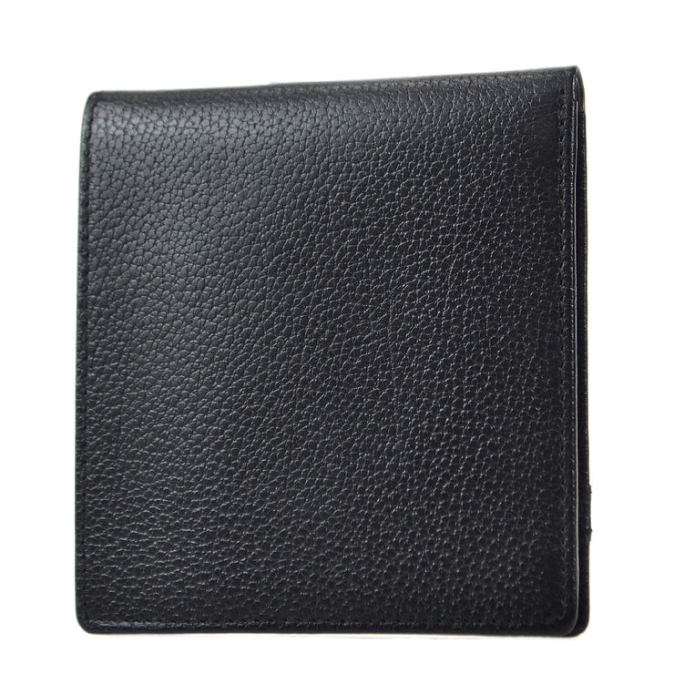 Christian Dior Vintage Men's Black Bi-fold Wallet