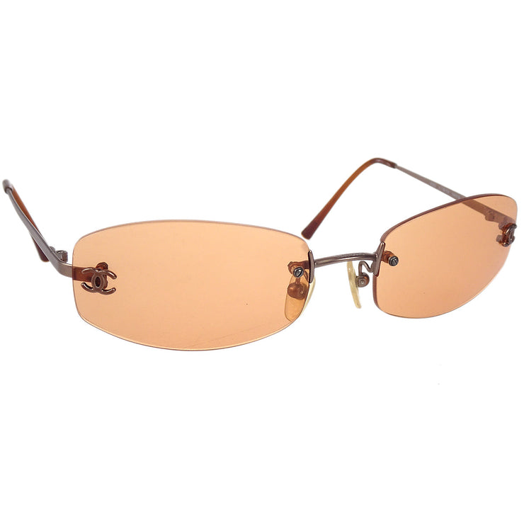 Chanel Rectangle Sunglasses Eyewear – AMORE Vintage Tokyo