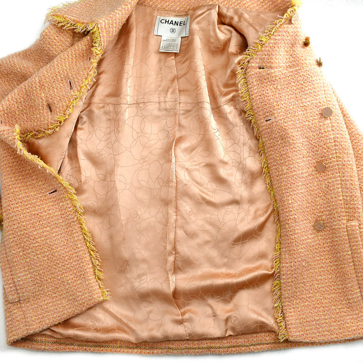 Chanel 01A #38 Jacket Tweed Pink – AMORE Vintage Tokyo