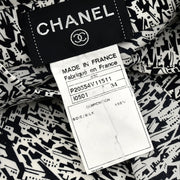 Chanel 2003 cruise city-print silk shirt #34