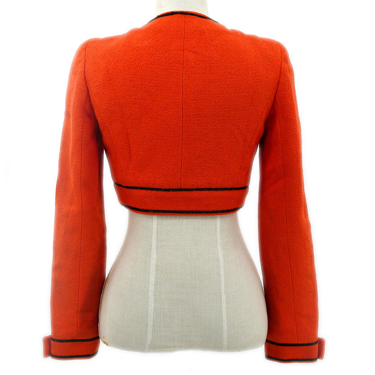 Chanel 1995 Spring CC button cropped jacket #34 – AMORE Vintage Tokyo