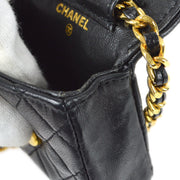 Chanel Classic Flap Micro Black Lambskin