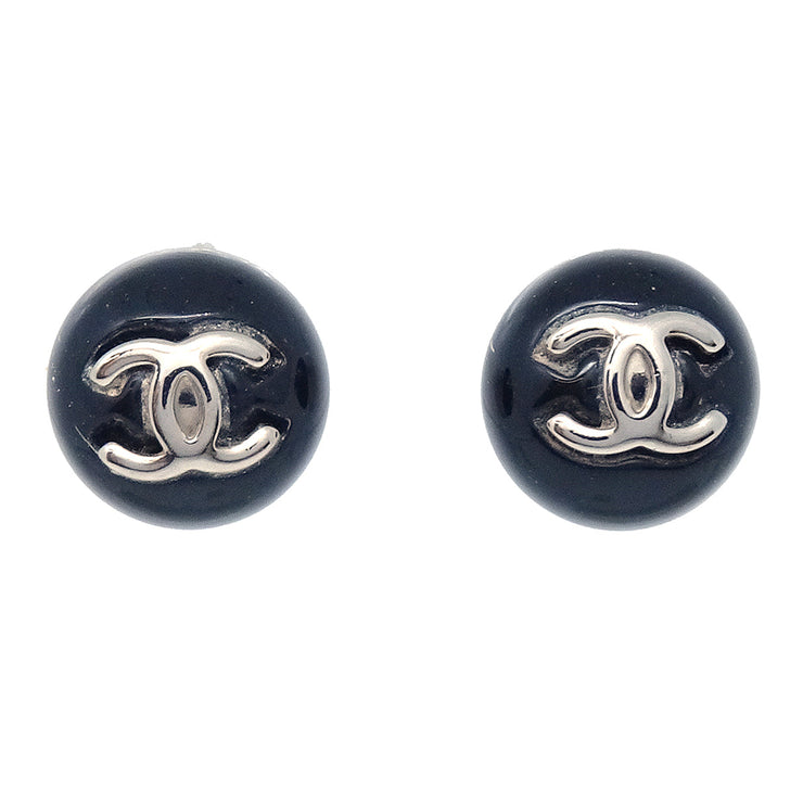 Chanel Mini Pierce Earrings Black 05V – AMORE Vintage Tokyo
