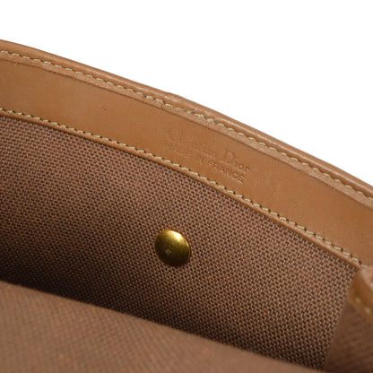 Christian Dior 1980s Honeycomb Clutch Bag Beige