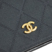 Chanel 1991-1994 Cosmoline Mini Wallet Satin