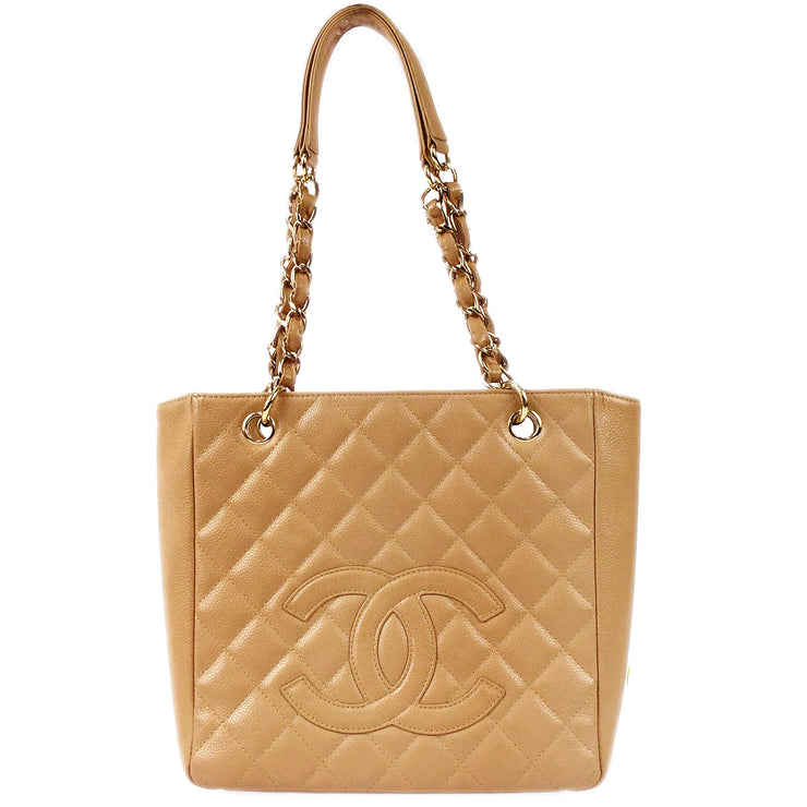 Chanel 2003-2004 Petite Shopping Tote PST Caviar