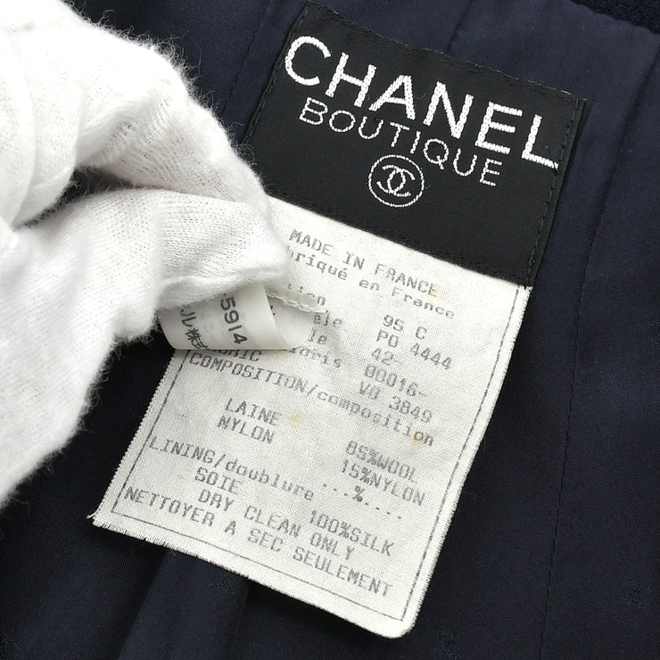 Chanel 1995 Cruise Napoleon single-breasted jacket #42