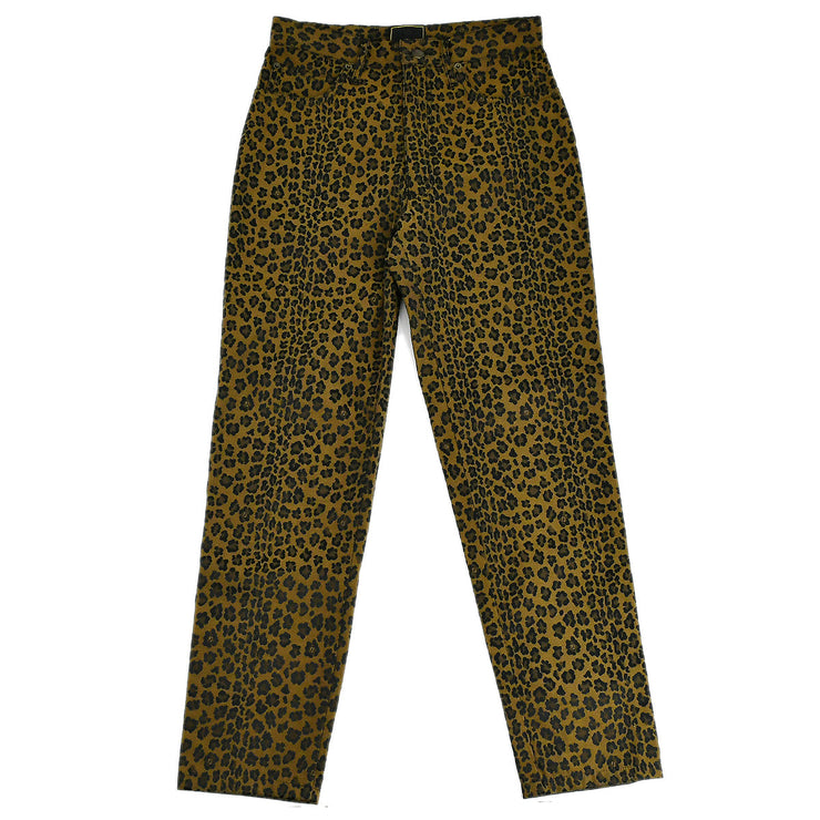 Fendi Ff-motif Tailored Trousers in Brown for Men | Lyst