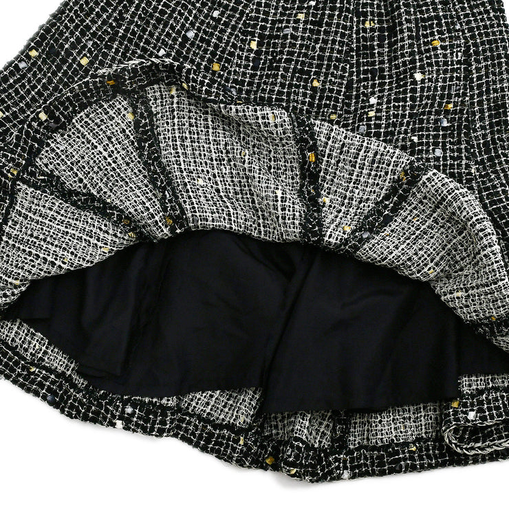 Chanel 2006 Spring tweed flared skirt #34