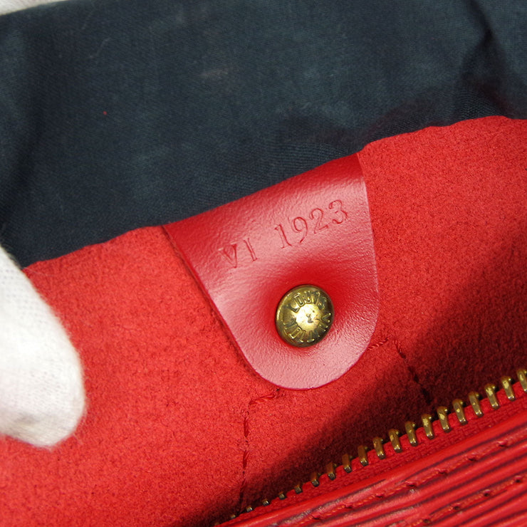 LOUIS VUITTON M43017 Epi Speedy25 Mini Duffle Bag Hand Bag Epi Leather Red