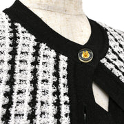 Chanel 1997 Spring tweed knitted top and cardigan #38