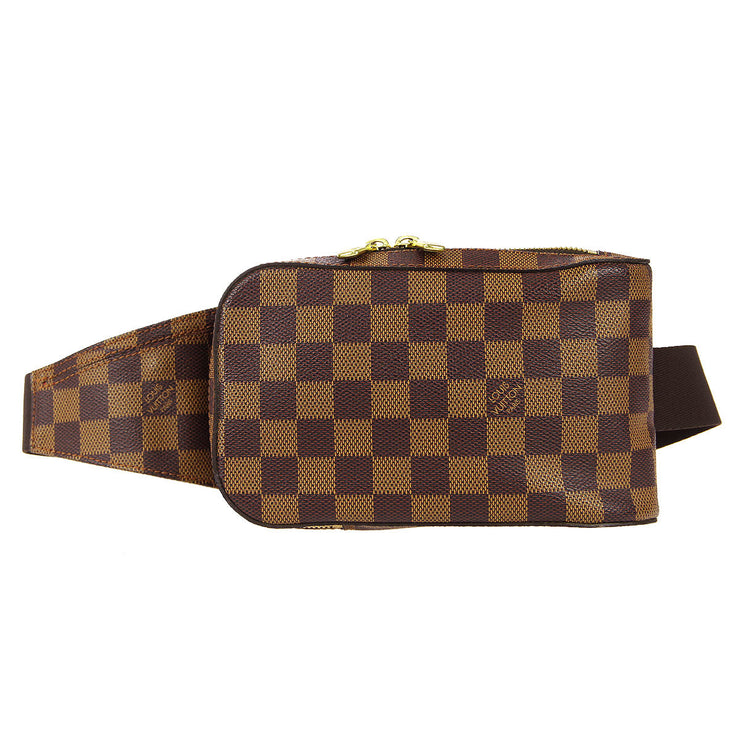 Louis Vuitton Geronimos Red N51994 Damier Ebene Canvas