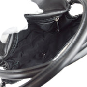 Chanel 2013 Hula Hoop Handbag 20 Black Lambskin