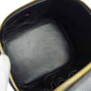 Chanel 1997-1999 Vanity Handbag Black Caviar