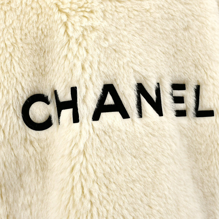 Chanel 1994 Fall Logo-Appliquéカラーレスジャケット＃40