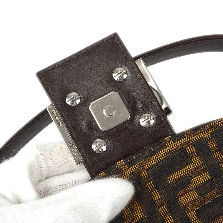 Fendi Zucca Handbag Brown – AMORE Vintage Tokyo