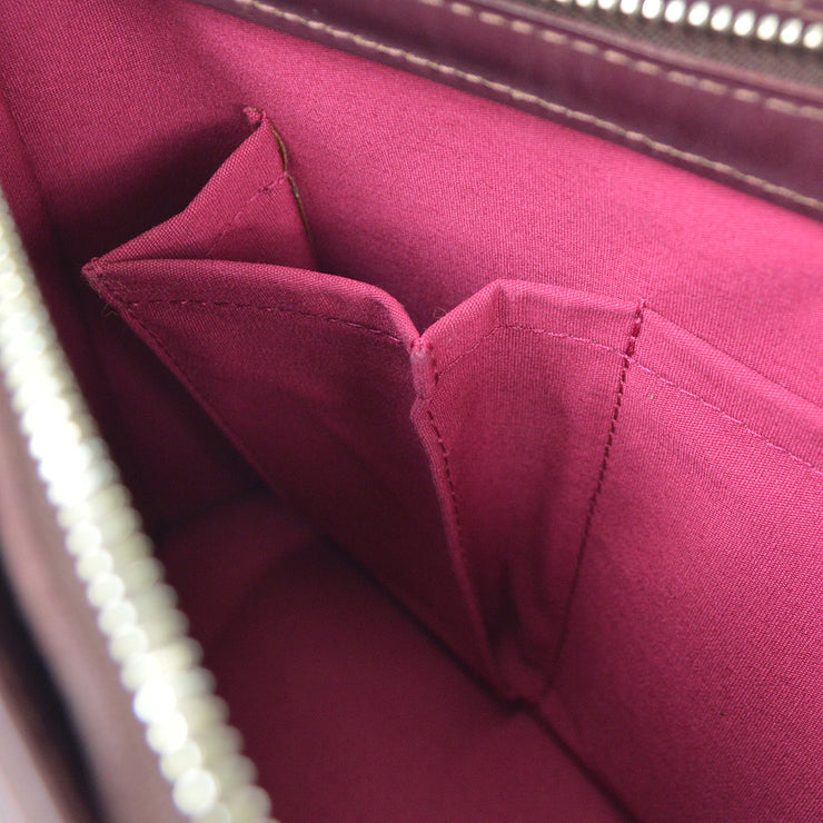 Louis Vuitton Allston Mat Purple Shoulder Bag Purse with Dust Bag