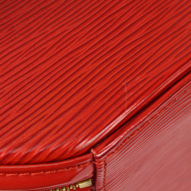 Authentic Louis Vuitton Cannes Red Epi vanity bag