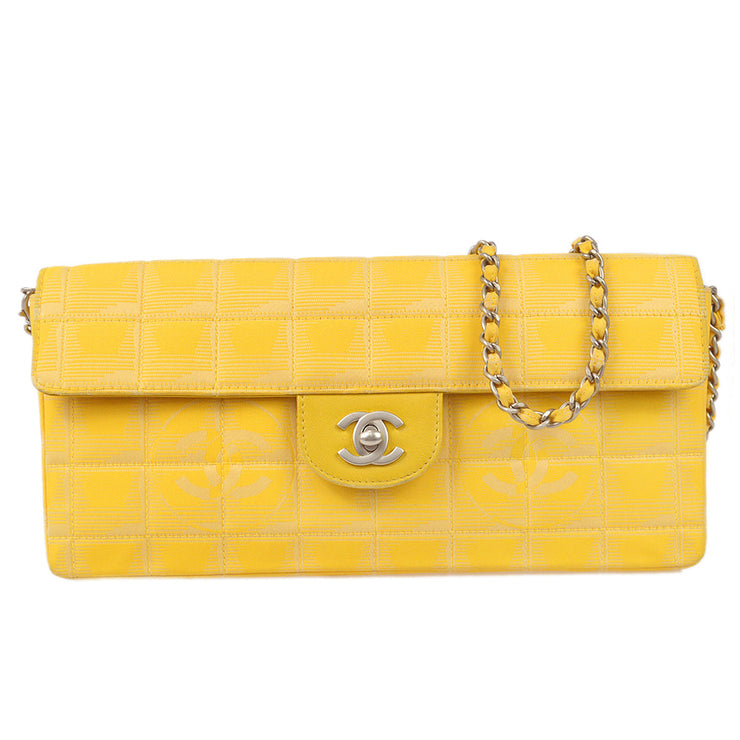 Chanel East West Travel Line Chain Shoulder Bag Yellow – AMORE Vintage Tokyo