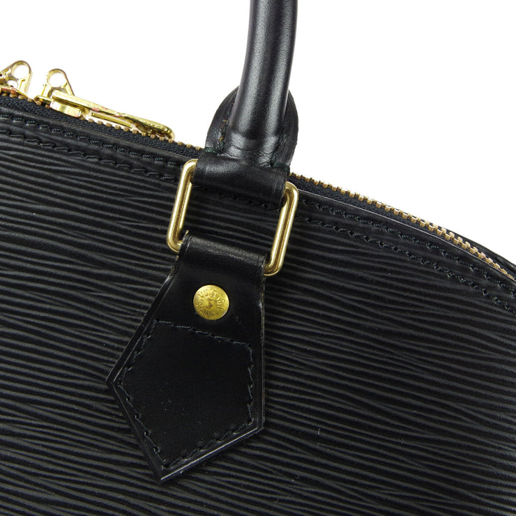 Louis Vuitton Noir Epi Leather Alma MM
