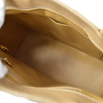 Chanel 2001-2003 Medallion Tote Beige Caviar