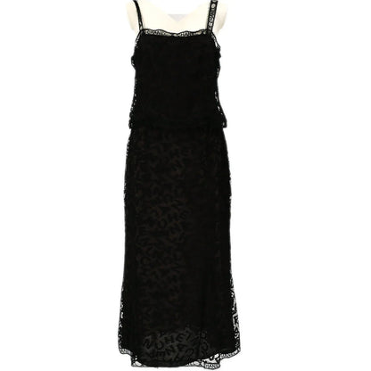Chanel 1998 Fall lace top and skirt set #40 #42