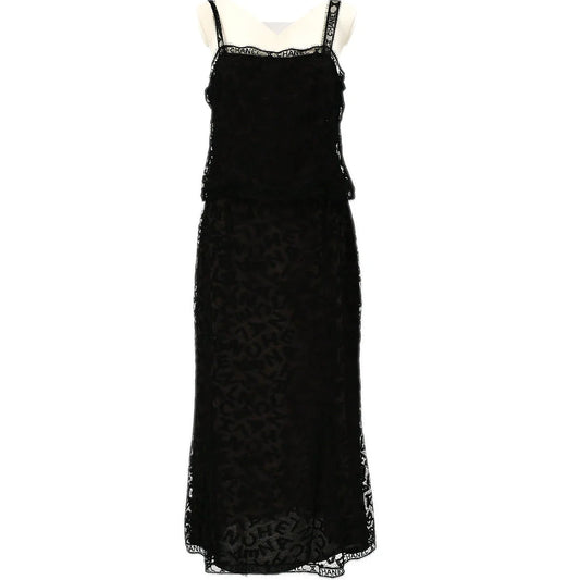 Chanel 1998 Fall lace top and skirt set #40 #42