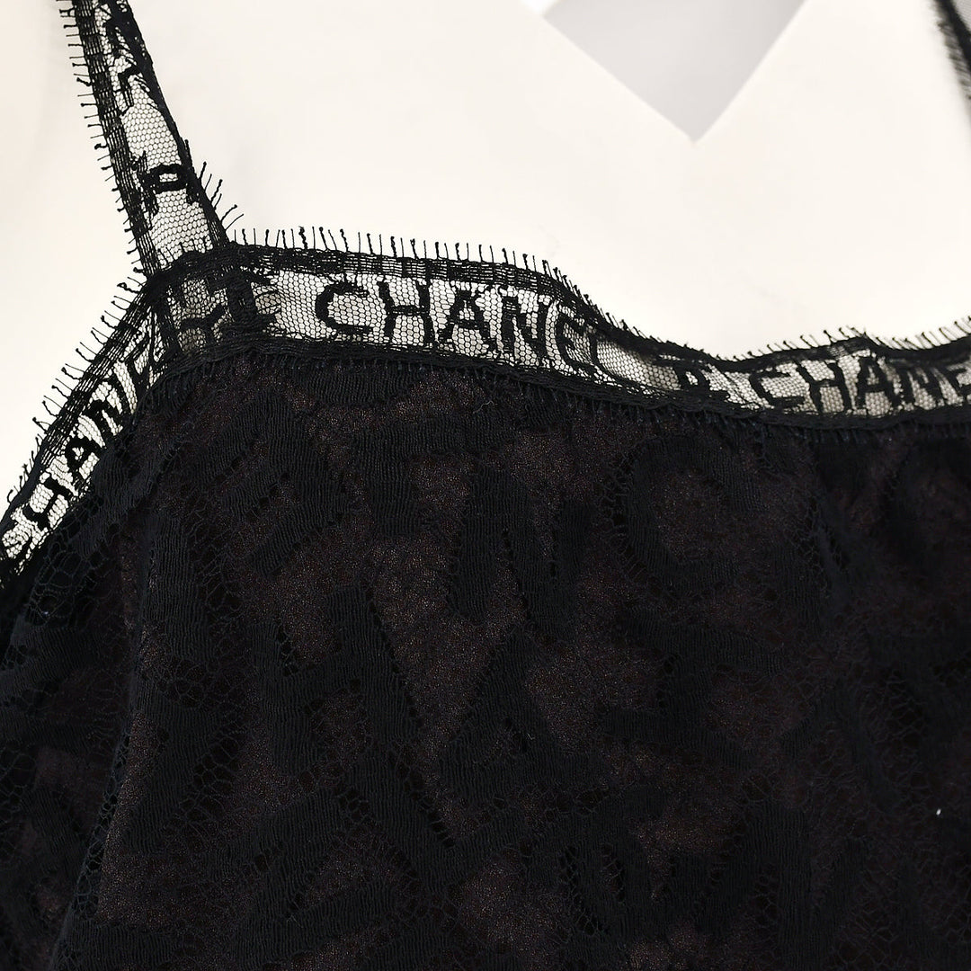 Chanel 1998 Fall lace top and skirt set #40 #42 – AMORE