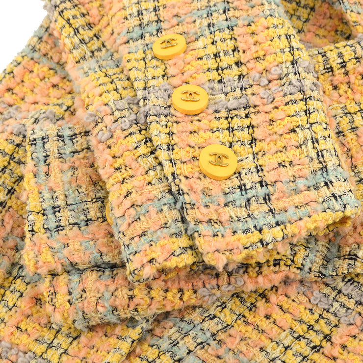 Chanel 1994 Fall Single-Breasted Tweed Jacket＃36