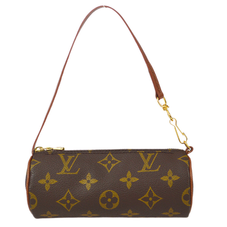 Louis Vuitton Papillon Attached Pouch Handbag Monogram – AMORE