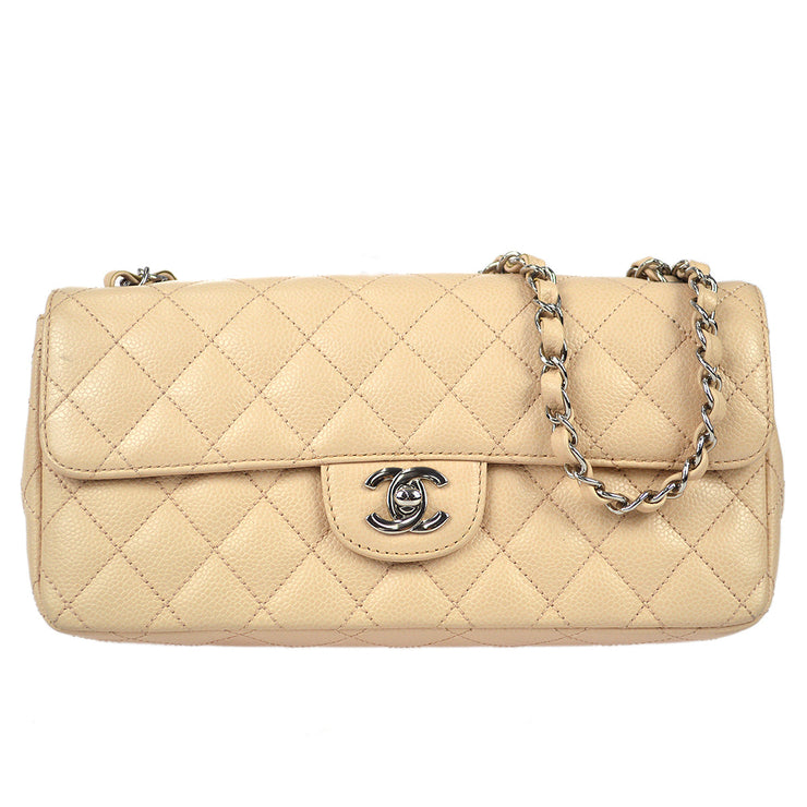 Chanel - East West Flap Bag - Serial Card, dustbag and