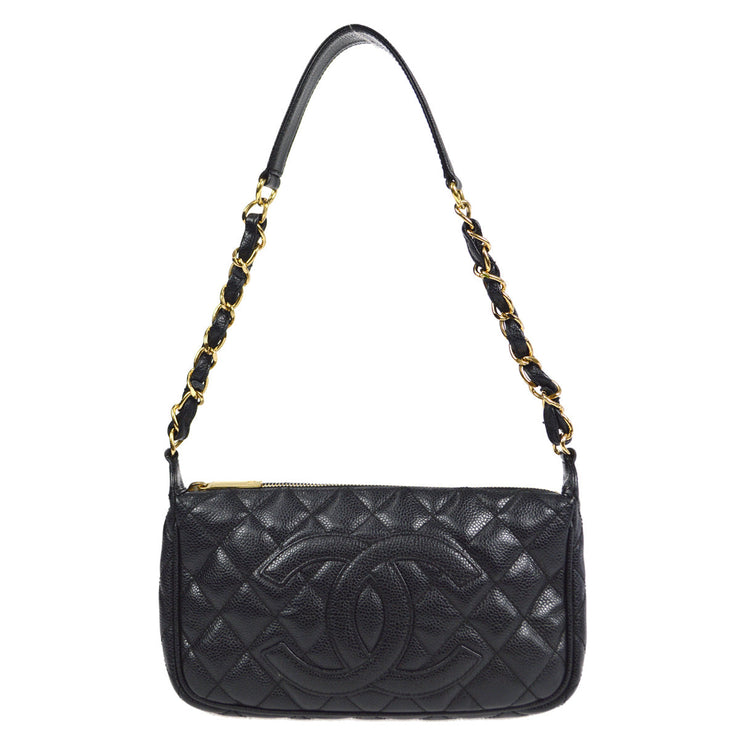 CHANEL Black Caviar Timeless Soft CC Shopping Tote Bag – Fashion