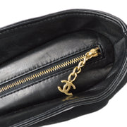 Chanel 2001-2003 Camellia Handbag Black
