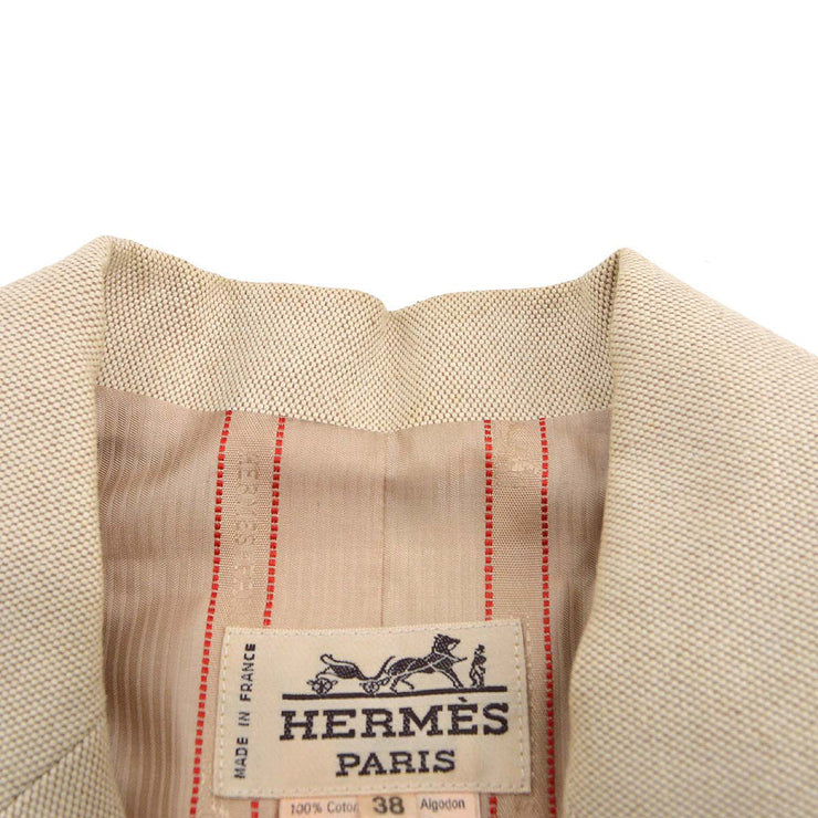 Hermes zipped vents blazer #38