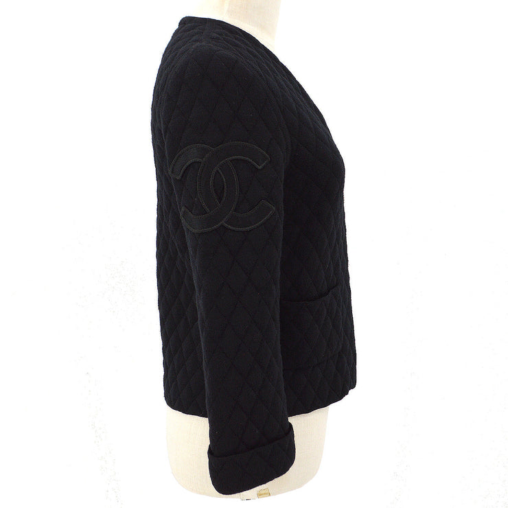 CHANEL 2005-2006 Brown Ligne Cambon Quilted Pochette — Garment