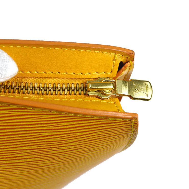 Yellow Louis Vuitton Epi Saint Jacques Long Strap GM Shoulder Bag
