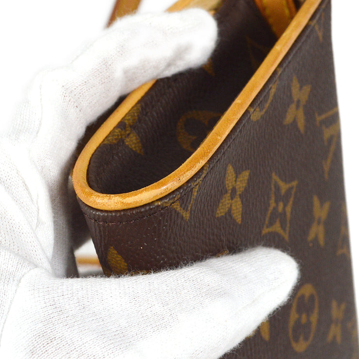 Louis-Vuitton-Monogram-Pochette-Twin-GM-2Way-Bag-Brown-M51852