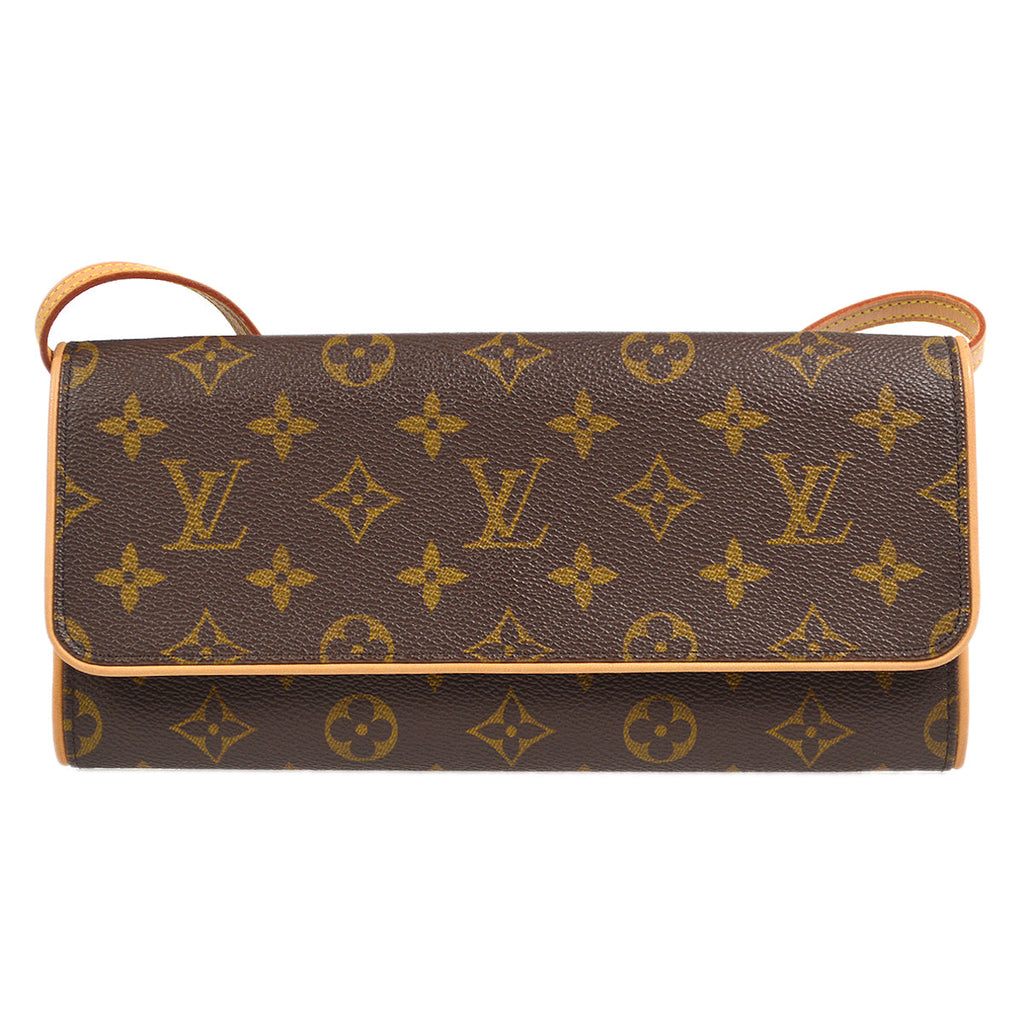 LOUIS VUITTON Pochette Twin GM Monogram Shoulder Bag