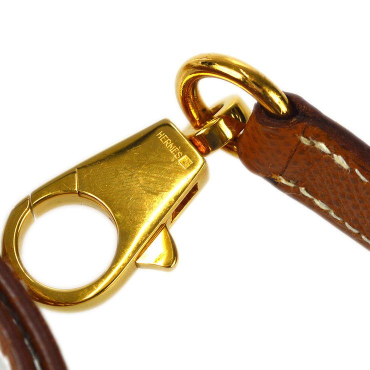 Natural Vachetta Leather Shoulder Wide Strap Replacement For HERMES Kelly