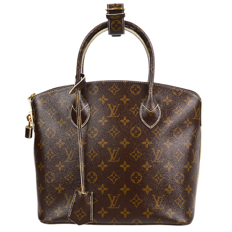 Louis Vuitton Shiny Monogram Fetish Lockit Voyage Travel Bag For