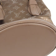 路易威登（Louis Vuitton）2001小桶手提包灰色会标缎M92145