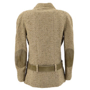 Chanel 1999 fall belted tweed jacket #36