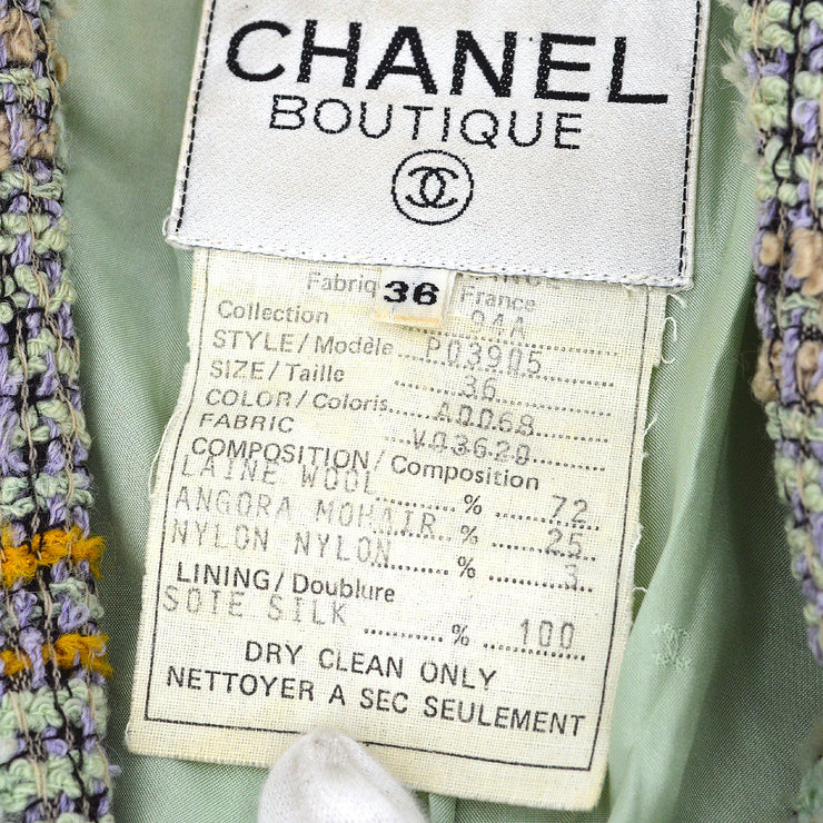 Chanel 1994 Fall checkered buttoned jacket #36 – AMORE Vintage Tokyo