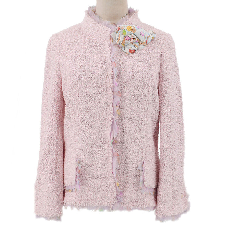 Chanel 04C #44 Jacket Tweed Pink – AMORE Vintage Tokyo
