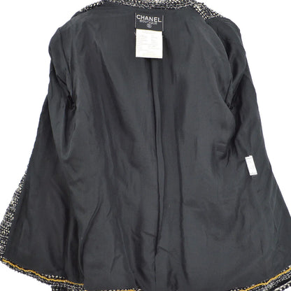 Chanel Fall 1994 boucle single-breasted jacket #42