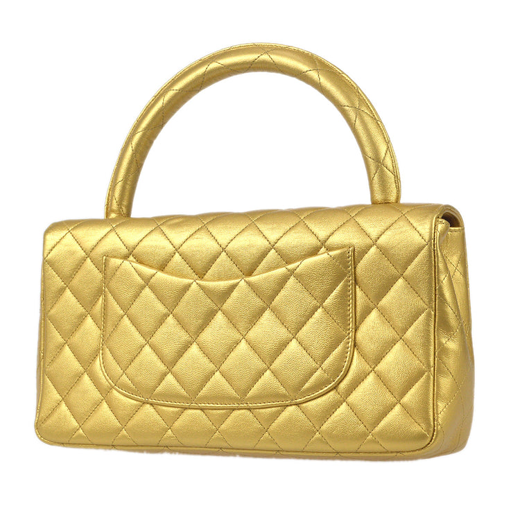 Chanel 1991-1994 Classic Flap Handbag Gold Lambskin – AMORE Vintage Tokyo