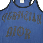 Christian Dior 2002徽标印刷背心＃42