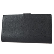 Chanel 2006-2008 Black Caviar Timeless Long Wallet